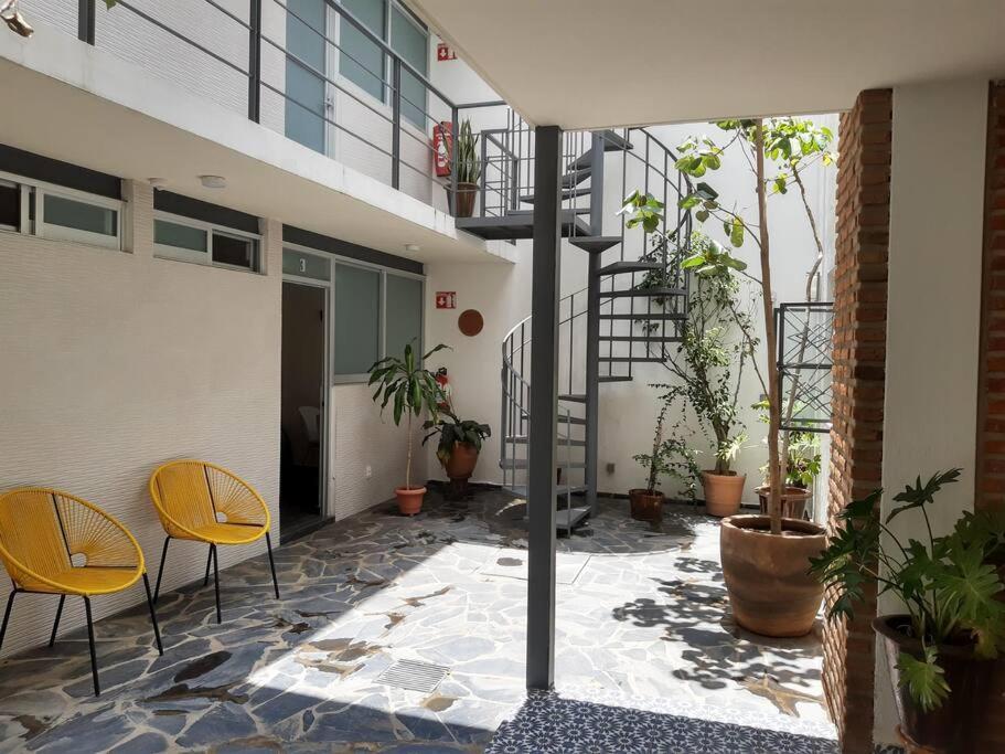 Estudio #5 Casa Fatima, 8 Min Del Centro 1 Persona 과달라하라 외부 사진